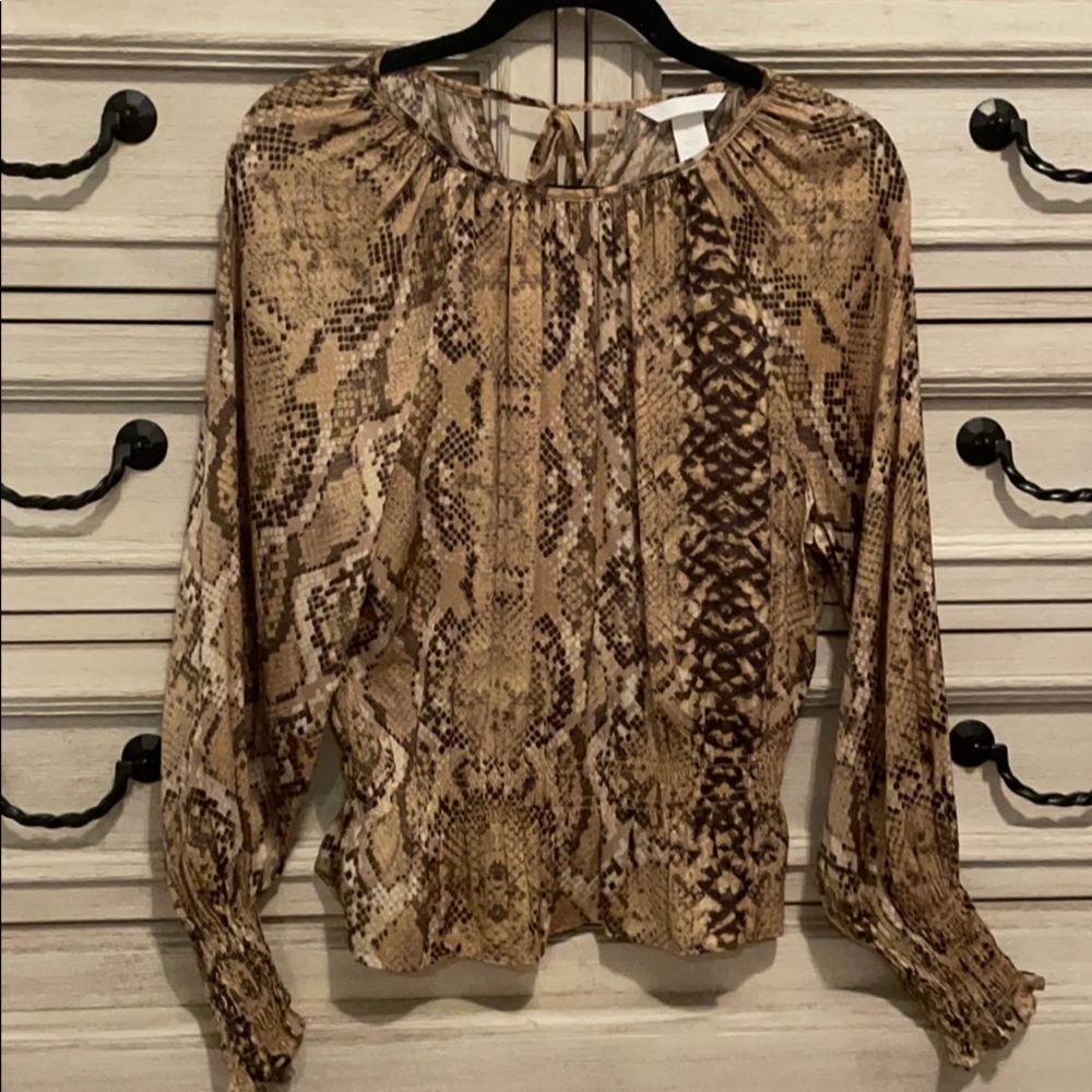 H&M Snake Skin Shirt
